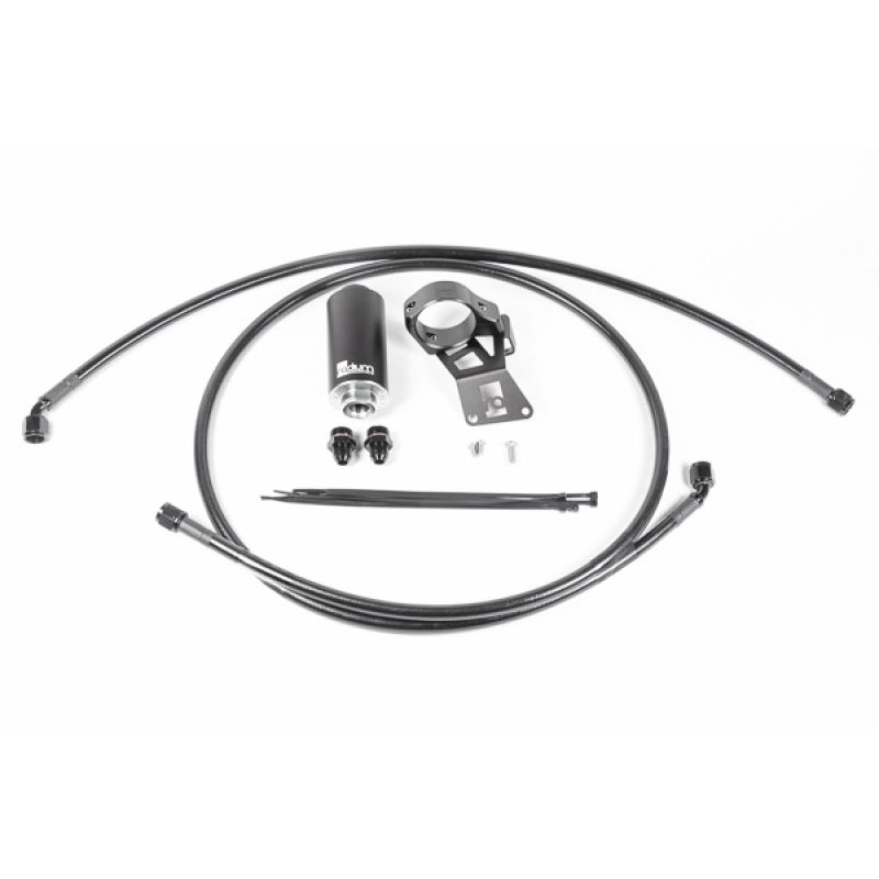 Radium Engineering 20-0946-03 Mitsubishi EVO X Fuel Hanger Feed Kit - Stainless Filter