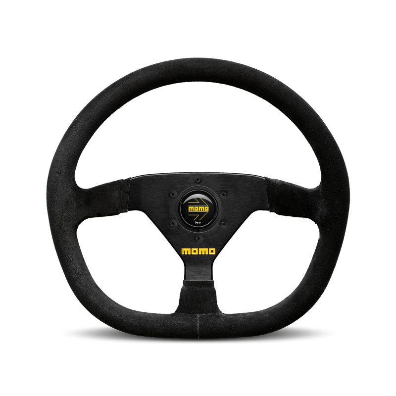 Momo MOD88 Steering Wheel 320 mm -  Black Suede/Black Spokes