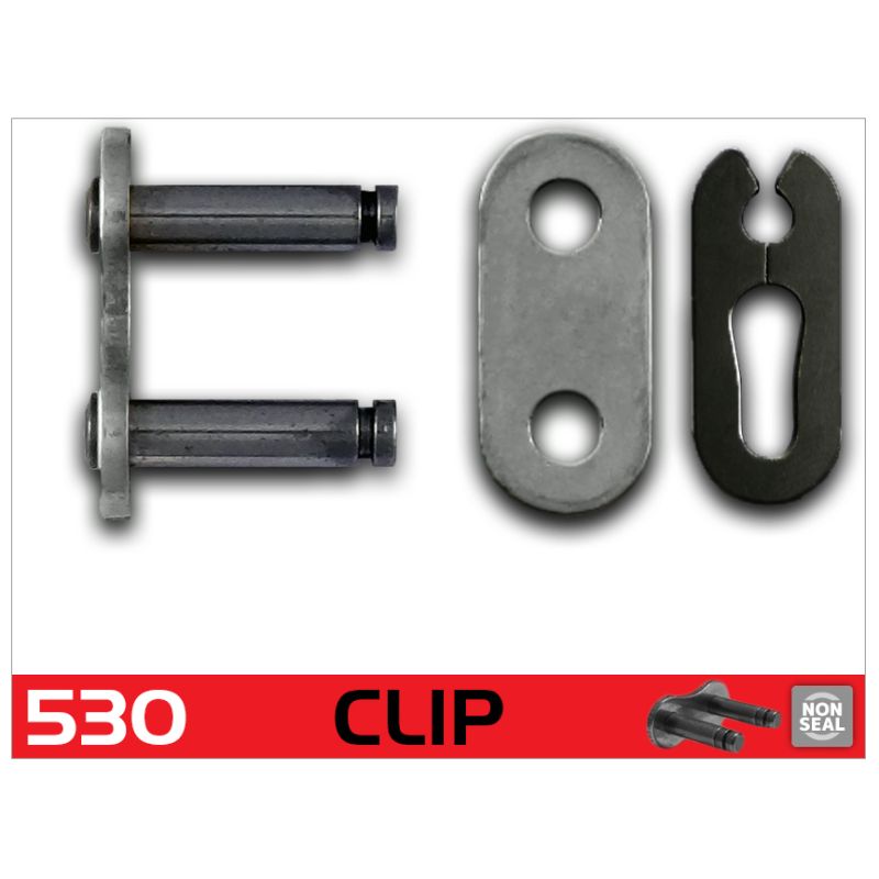 RK Chain 530-CL 530 Clip Link - Natural