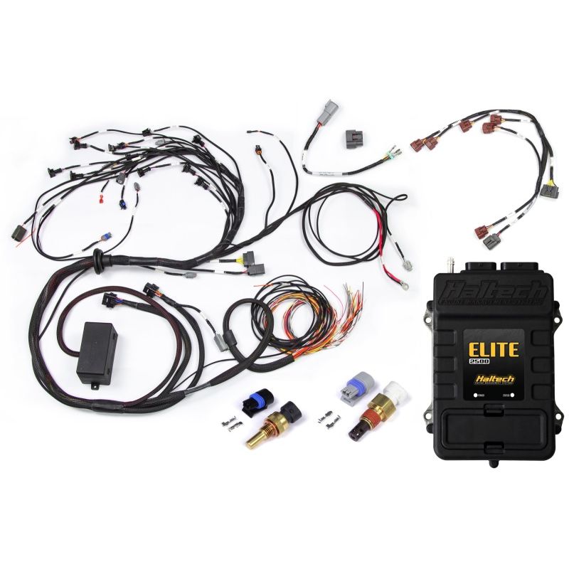Haltech HT-151308 Elite 2500 Terminated Engine Harness ECU Kit w/Early Ignition
