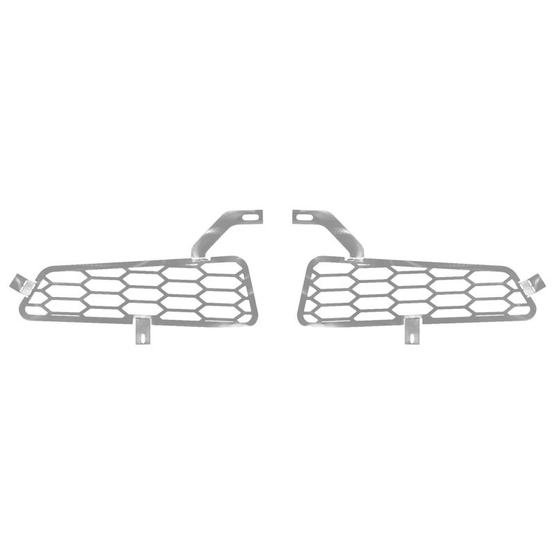 Putco 86168 15-20 Ford F-150 Raptor - Hex Style - Polished SS Bumper Grille Inserts