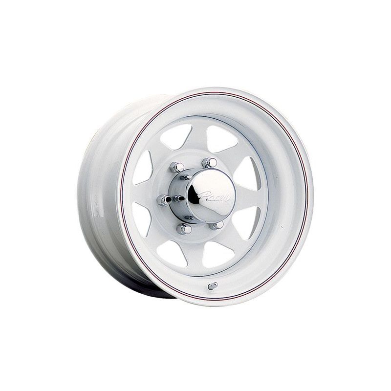 Pacer 310w-5112 15x10 5x4.50 Pac 310w White Spoke