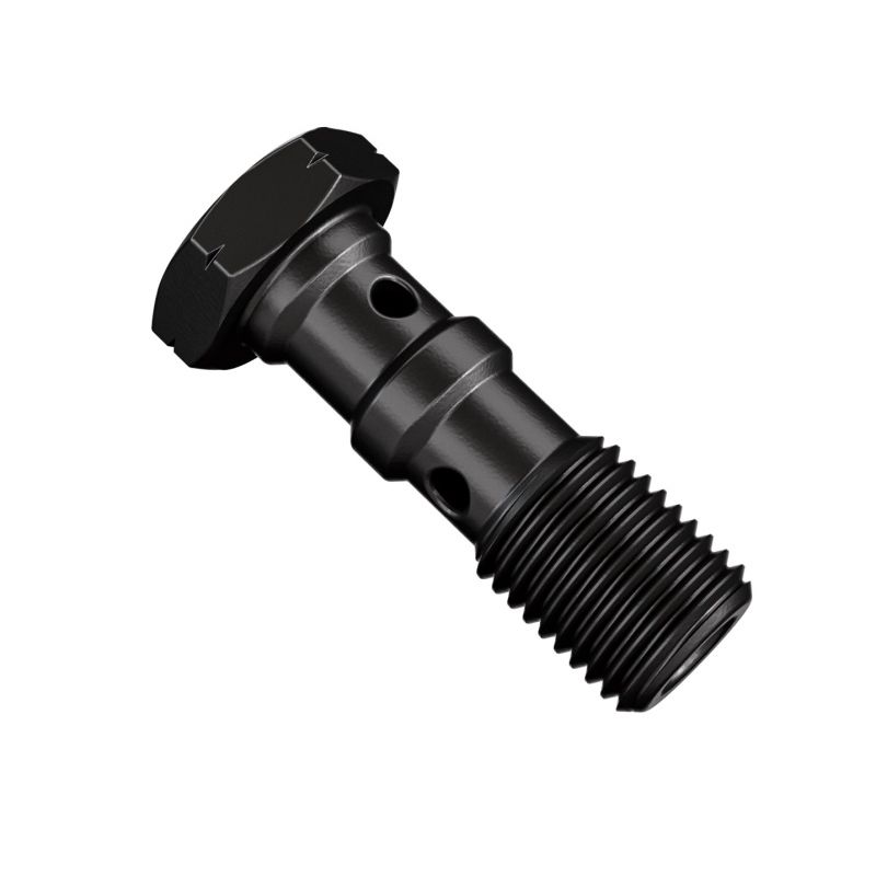 Goodridge 993-03-32CBK Shadow 10mm x 1.25 Double Banjo Bolt