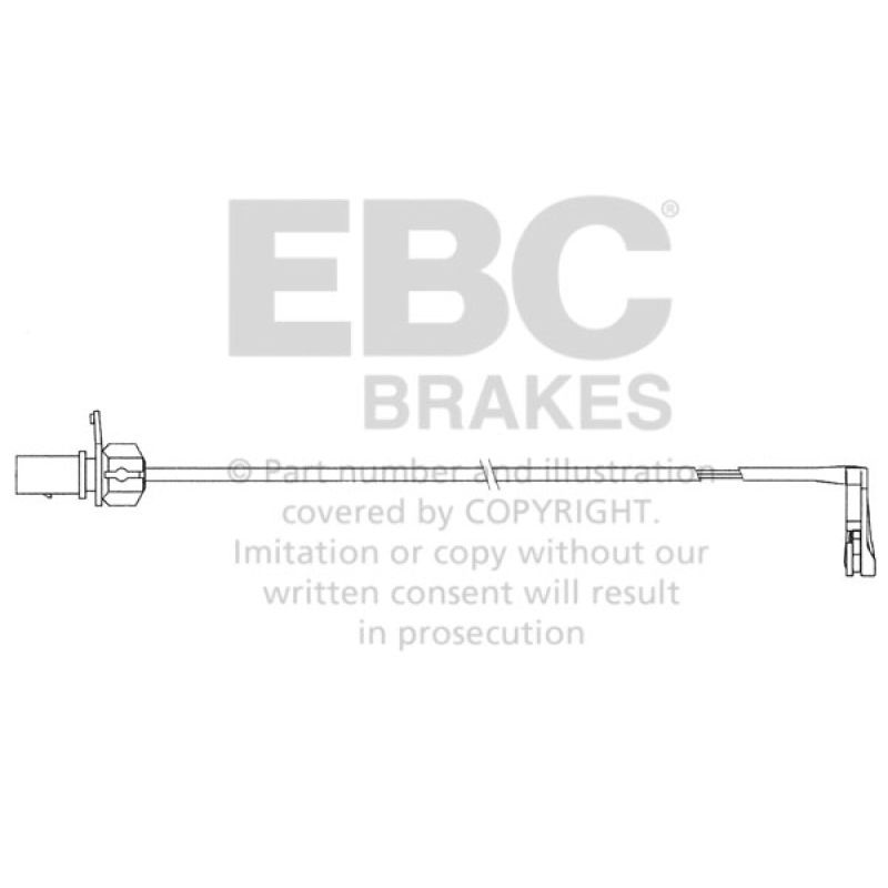 EBC 2011 Audi A6 2.0L Turbo Rear Wear Leads