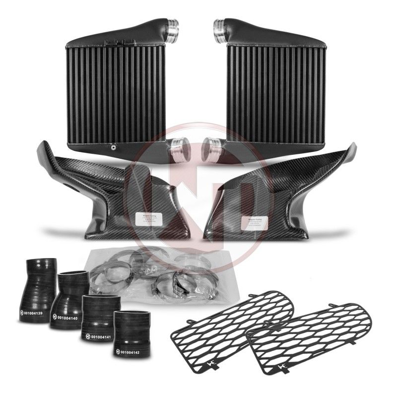 Wagner Tuning Audi A4/RS4 B5 Competition EVO II Intercooler Kit w/Carbon Air Shroud