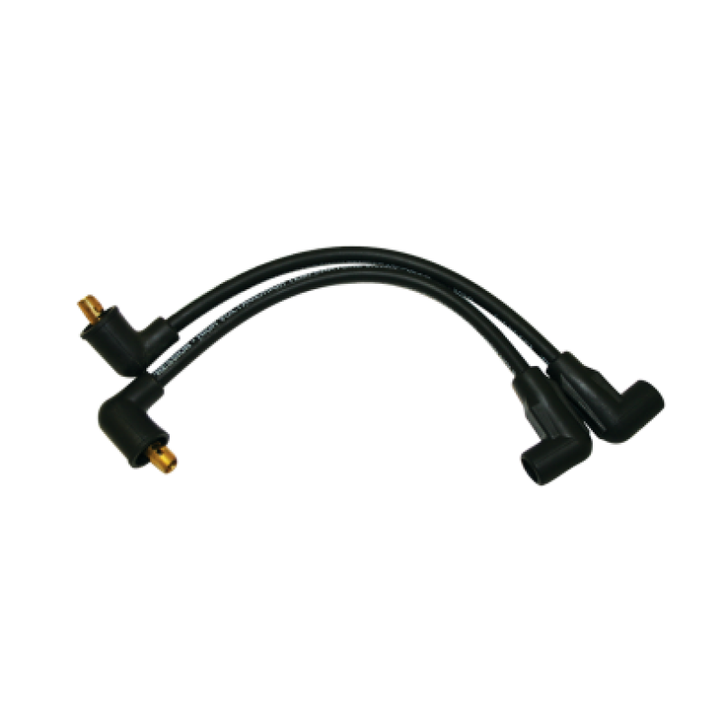 Moroso 27213 82-99 Harley-Davidson FXR Spiral Core Wire Set - Black