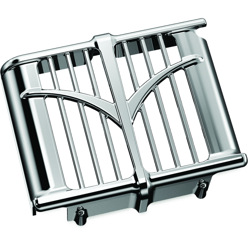Kuryakyn 5640 Oil Cooler Cover 14-23 Indian Models Chrome