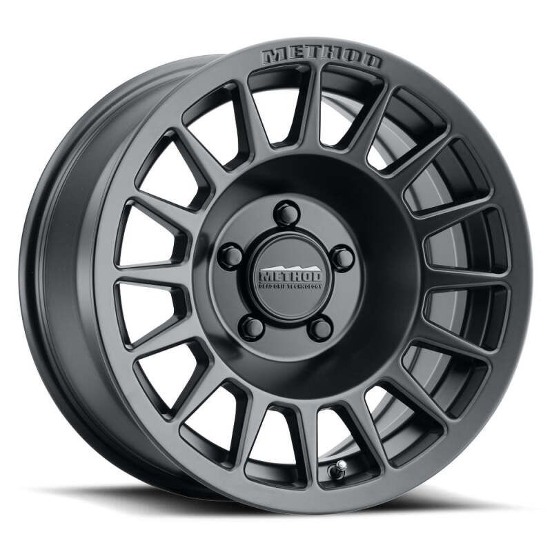 Method Wheels MR70778587500 Method MR707 Bead Grip 17x8.5 +0mm Offset 8x170 BP 130.81mm CB 4.72in BS Matte Black Wheel