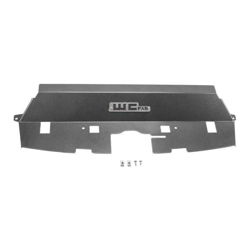 Wehrli WCF100546-FG 13-18 Cummins Fabricated Aluminum Radiator Cover - Fluorescent Green