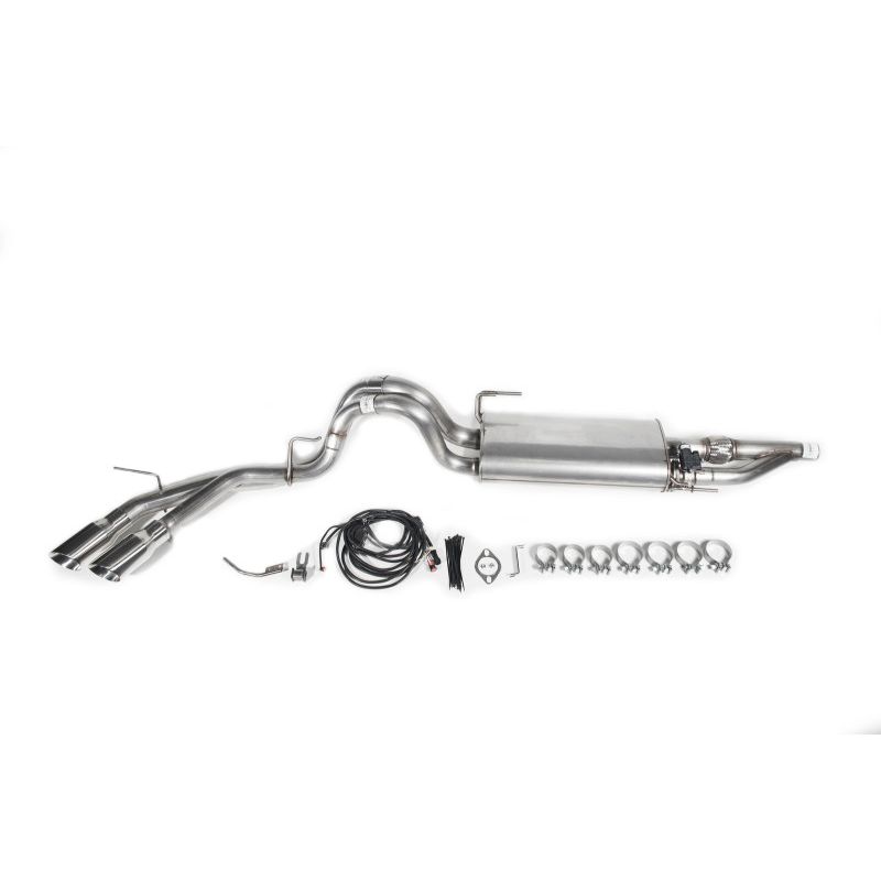 Roush 422104 2015-2020 Ford F-150 2.7L/3.3L/3.5L/5.0L Active Cat-Back Exhaust Kit(Excl. Raptor & Short Cab)