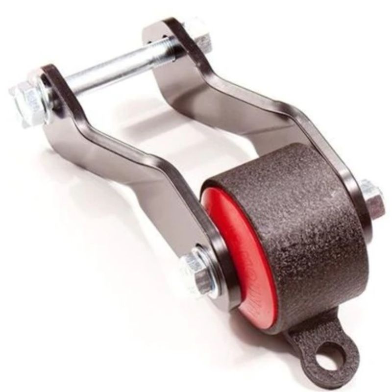 Innovative Mounts 19141-75A Innovative 88-91 Civic / CRX D-Series Black Steel 75A Bushing Front Mount for D-Series Cable Trans