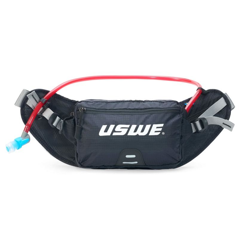 USWE 2024301W Zulo Winter Waist Pack 2L - Carbon Black