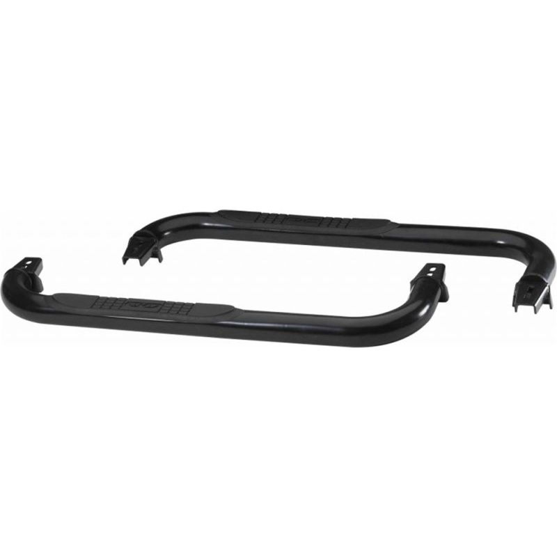 Rampage 8625 1987-1995 Jeep Wrangler(YJ) 3 Inch Round Nerf Bar - Black