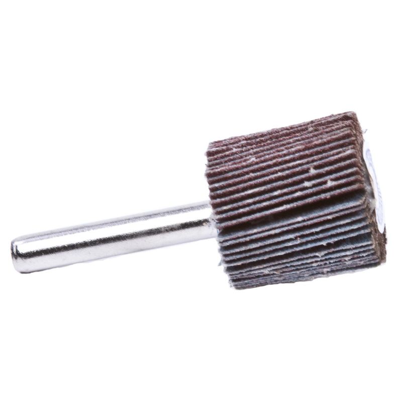Forney 71696 Mounted Flap Wheel with 1/4" Shank, 1" by 1", 120-Grit