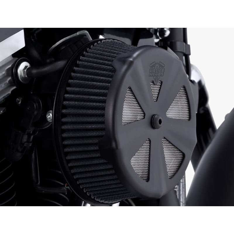 Vance and Hines 71019 Vance & Hines Black Skullcap Crown Intake Cover