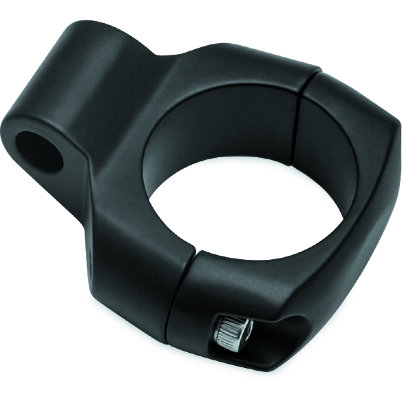 Kuryakyn 2792 Mirror Adapter 1-1/4inch Bars Mount Satin Black