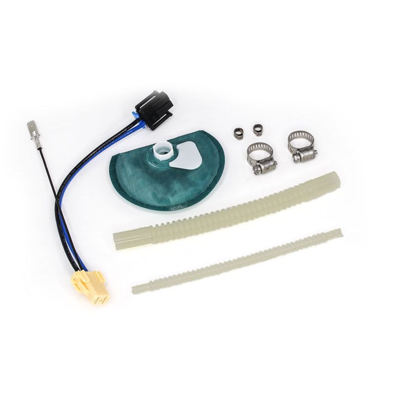DeatschWerks 11-14 Ford Mustang V6/GT DW400 Fuel Pump Set Up Kit