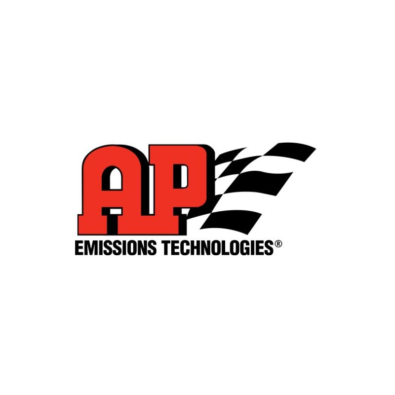 AP Exhaust 9492 4" Flat Band U-Bolt Exhaust Clamp w/Flange Nuts - Chrome Plated Steel