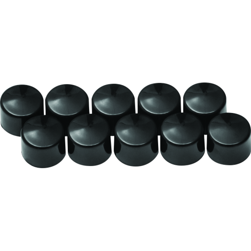 Kuryakyn 2457 Kool Kaps Gloss Black 1/4inch Allen Head