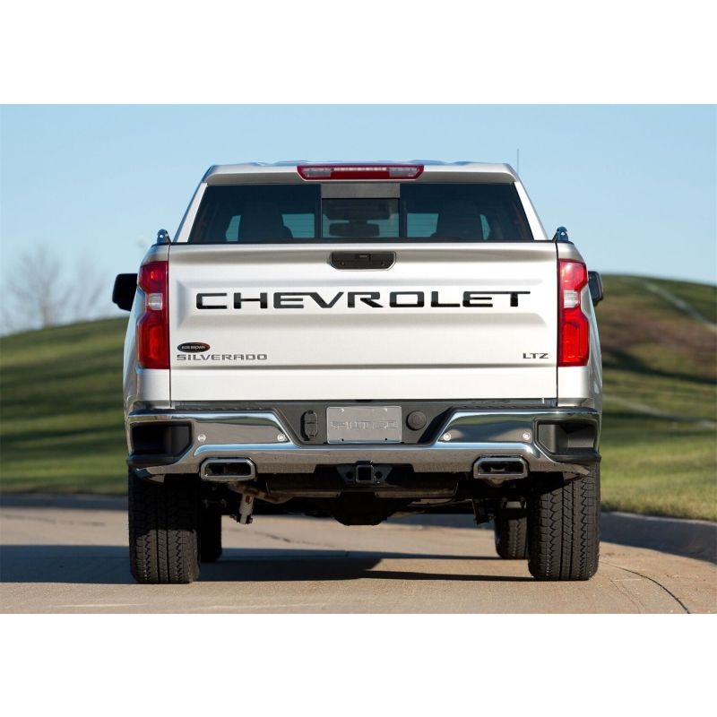 Putco 55550BPGM 19-20 Chevy Silverado 1500 - Black Platinum Tailgate Letters CHEVROLET Chevrolet Letters