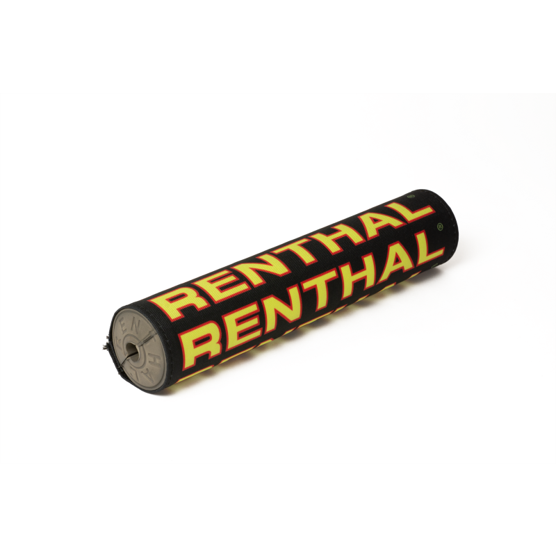 Renthal P355 Vintage SX Pad - Black/ Red/ Yellow