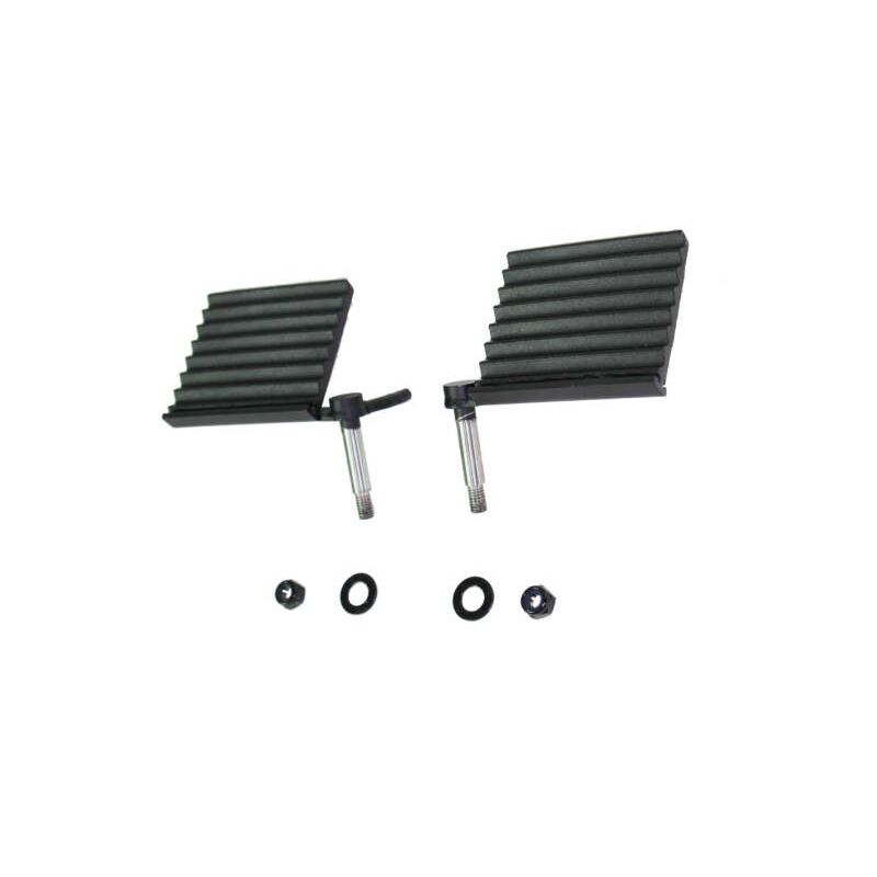 Fishbone Offroad 2018+ Jeep Wrangler JL / 2020+ Gladiator JT Foot Peg Set - Black