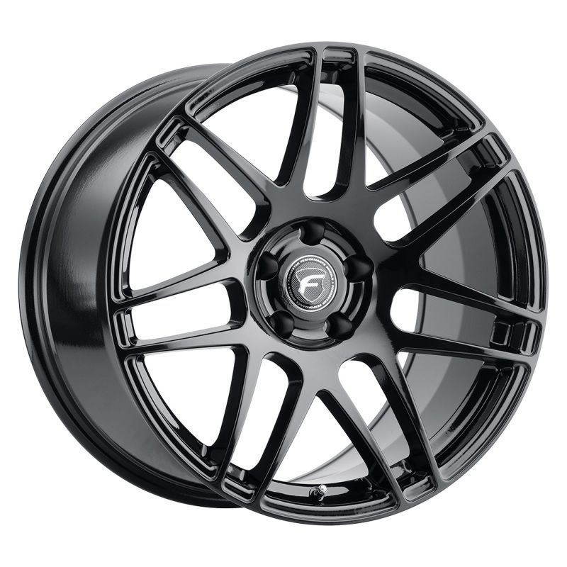 Forgestar F251 20X9.5 F14 DC 5X120 ET28 BS6.35 Gloss Black 72.56
