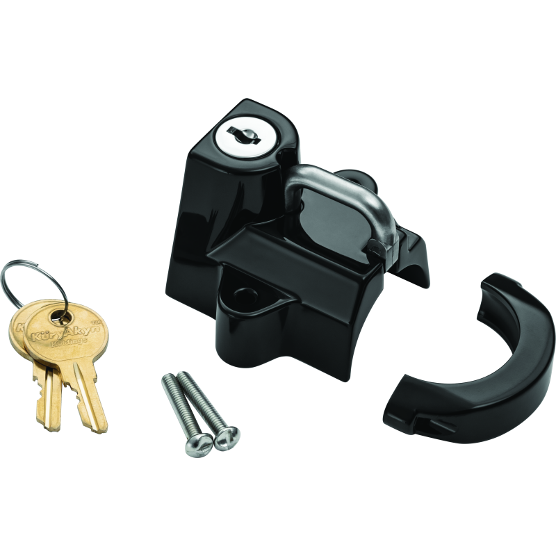 Kuryakyn 4619 Universal Helmet Lock 1-1/4-1-1/2 Black