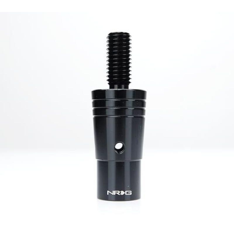 NRG SKA-014BK 14mm Euro Aluminum Adapter w/ M10x1.5 Thread Pitch - Black