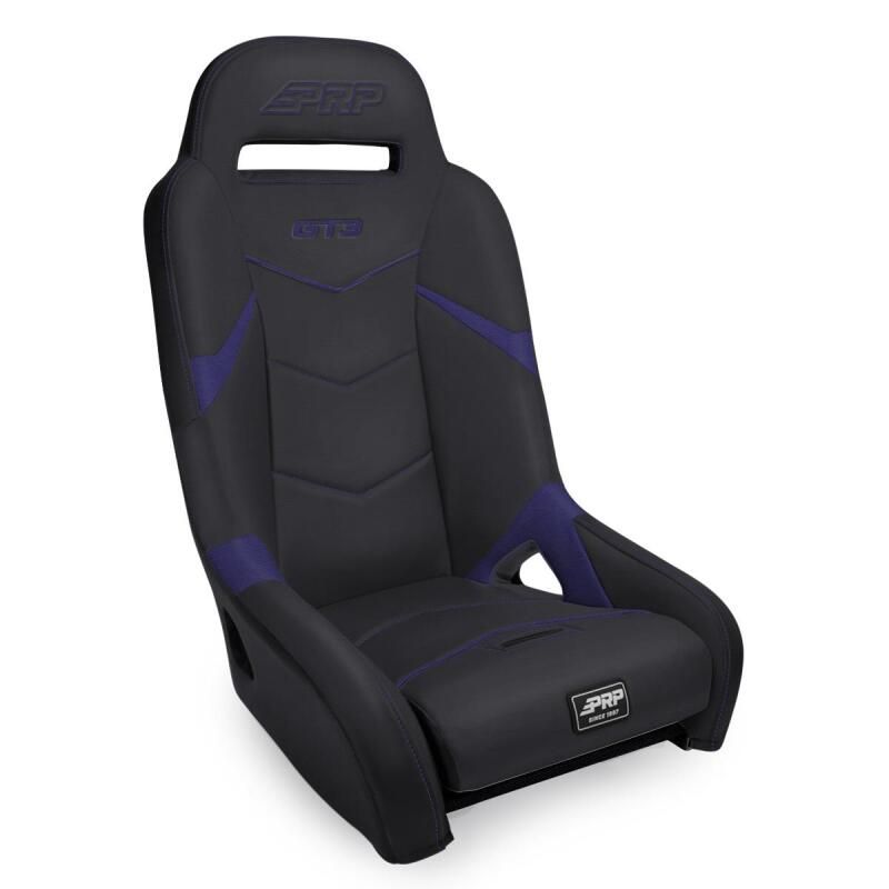 PRP Seats A7301-PORXP-M PRP GT3 Suspension Seat - Black/Purple
