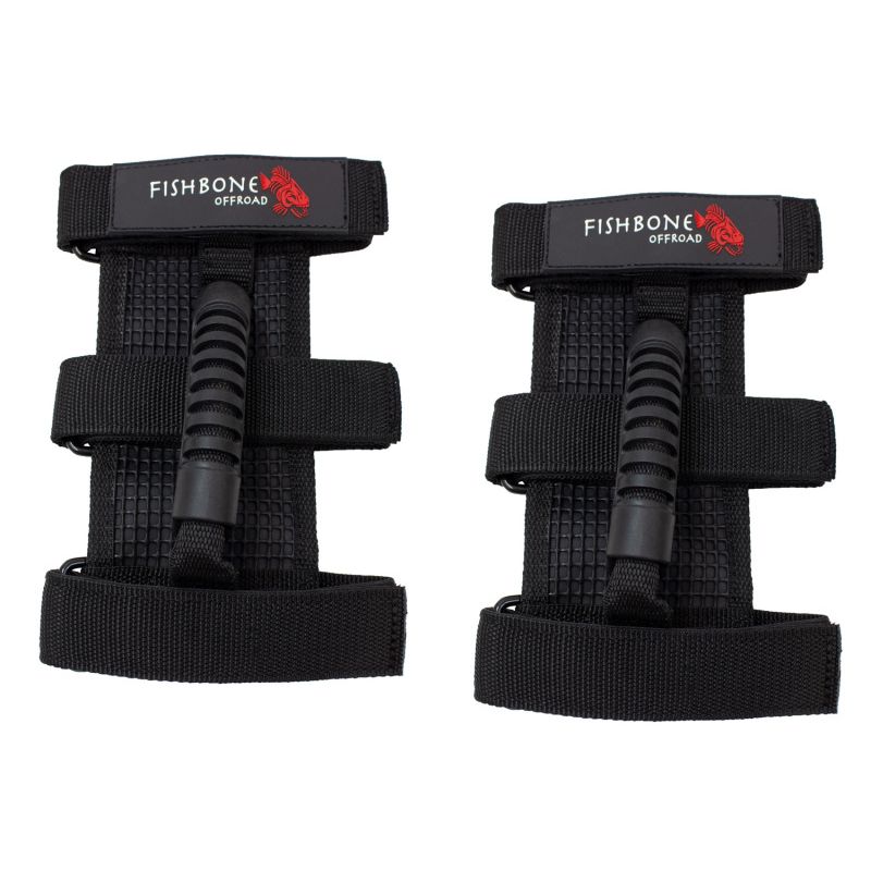 Fishbone Offroad Grab Handles w Three Straps