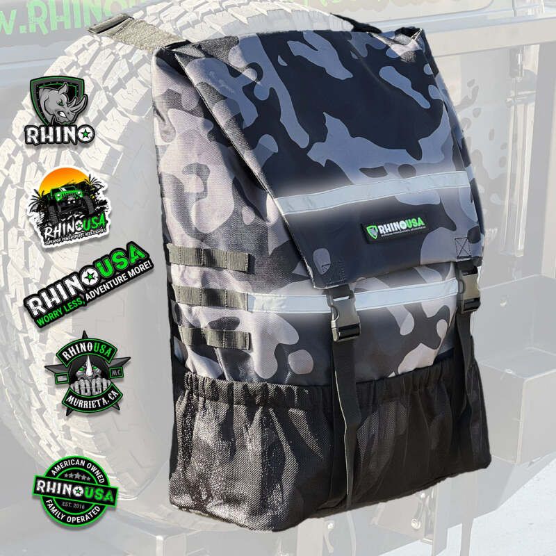 Rhino USA TIREBAG-CAMO Spare Tire Trash Bag - Camo