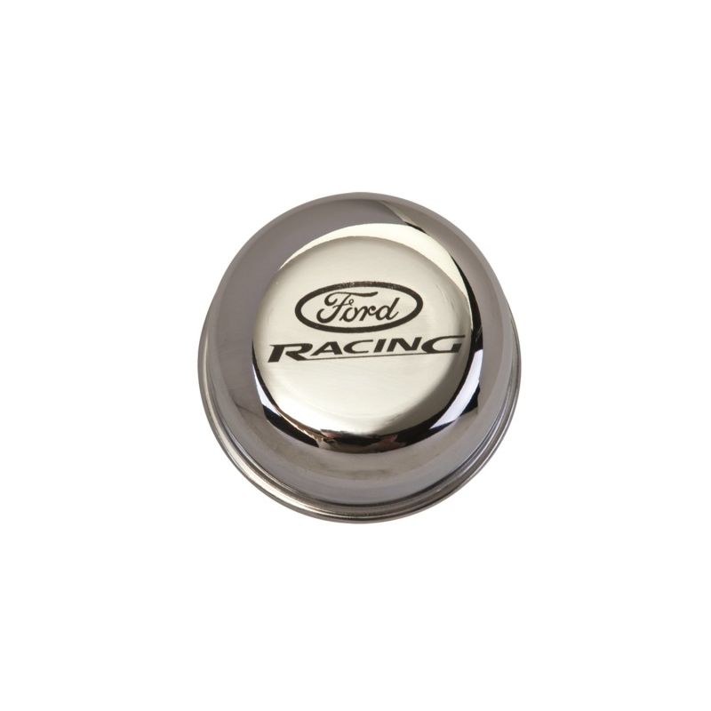 FORD FRDM6766-FRNVCH Breather Cap w/Ford Racing Logo - Chrome