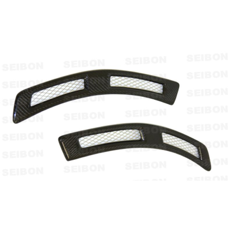 Seibon 08-10 Mitsubishi Evo X Carbon Fiber Fender Ducts