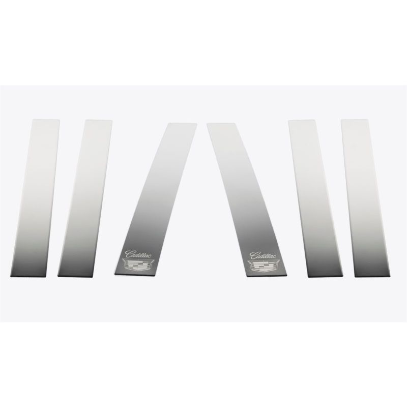 Putco 402623GM-3 15-20 Cadillac Escalade ESV - 6pcs - SS Pillar Posts