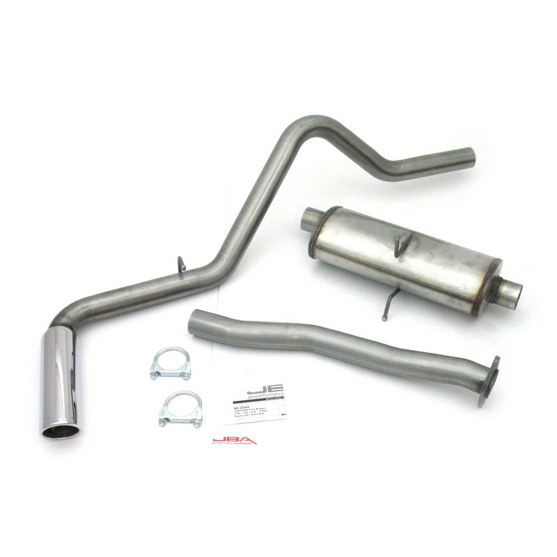 JBA 40-2542 98-11 Ford Ranger Super Cab 2.5L/3.0L/4.0L 409SS Pass Side Single Exit Cat-Back Exhaust