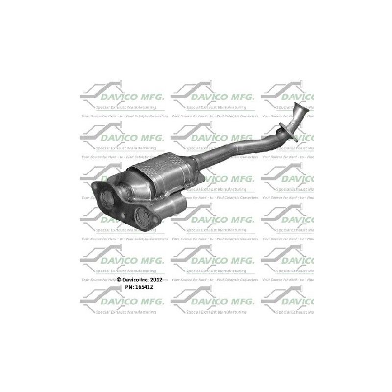 Davico 185422 CARB (CA, CO, NY, ME) Catalytic Converter Right