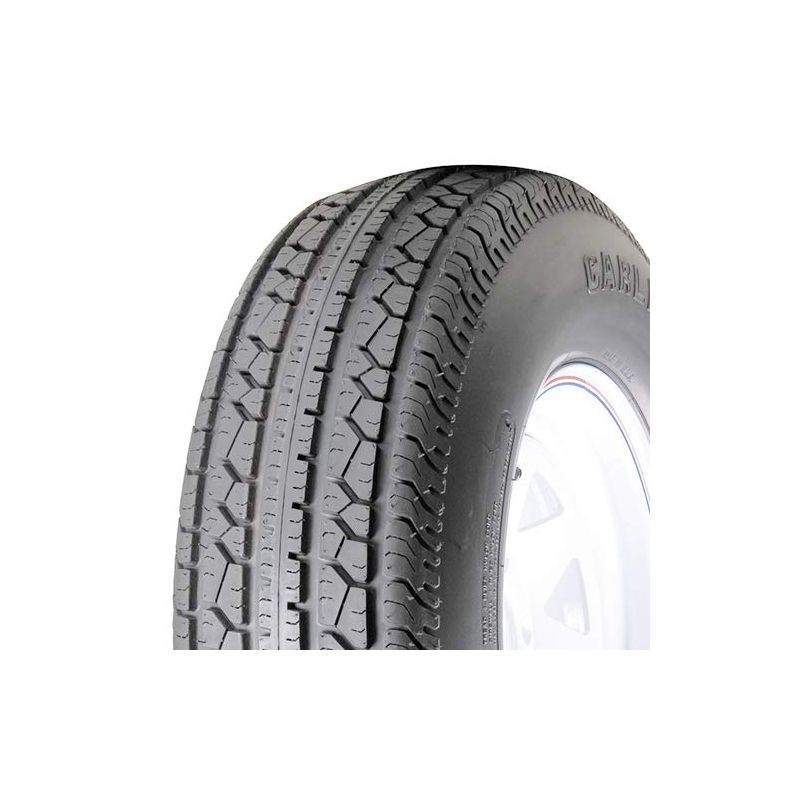 Carlisle 20.5x8.0-10 Car Sport Trail White Assembly