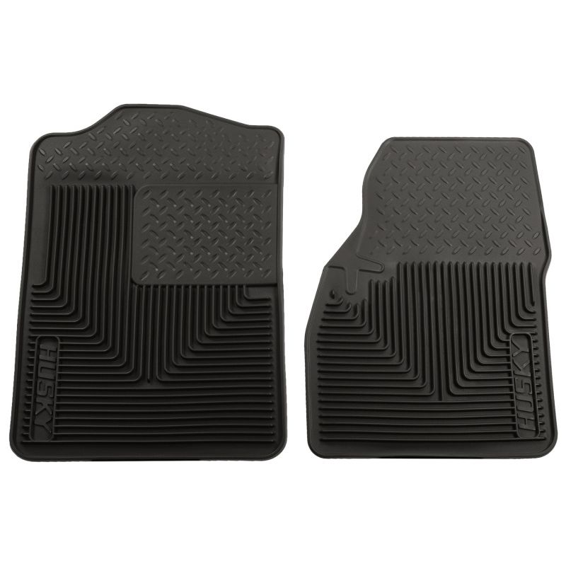 HUSKY LINERS HSK51041 Heavy Duty Floor Mats- Black