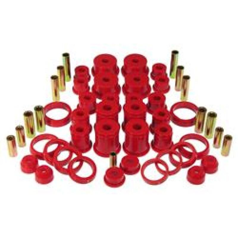 Prothane 1-2004 84-99 Jeep Cherokee Total Kit - Red