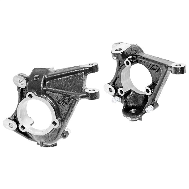 RockJock RJ-437100-101 JK Wrangler Unlimited 4Dr Currectlync High Steer Knuckles 2-3/4in Tie Rod & Drag Link Lift