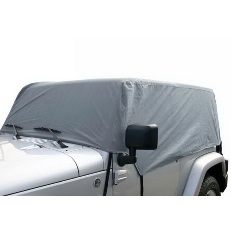 Rampage 1263 2007-2018 Jeep Wrangler(JK) Car Cover 4 Layer - Grey