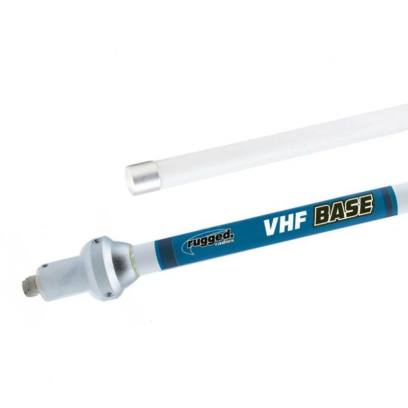 Rugged Radios VHF-BASE VHF Fiberglass Base Camp Antenna
