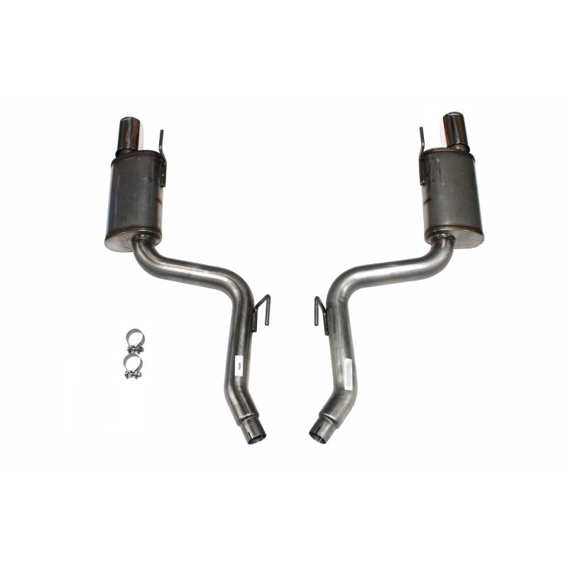 JBA 40-2688 15-20 Ford Mustang EcoBoost 2.3L 409SS Dual Rear Exit Cat-Back Exhaust