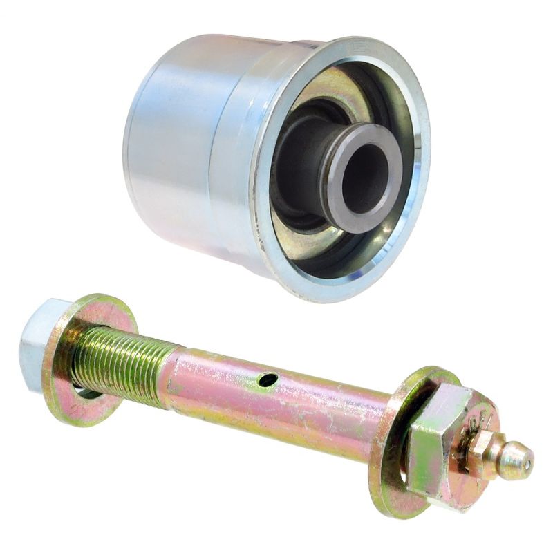 RockJock JL/JT Johnny Joint Rod End 2in Ball Int. Greased w/ Greasable Bolt Front End Housing