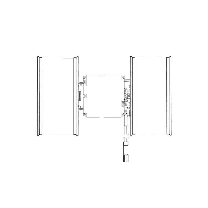 BEHR AB 254 000P HVAC Blower Motor