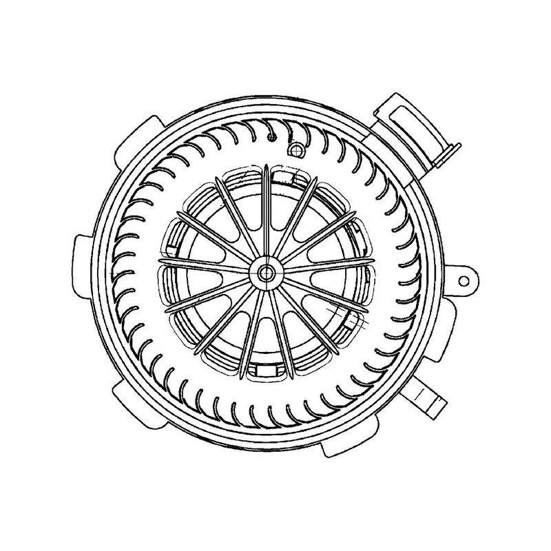 BEHR AB 89 000P HVAC Blower Motor