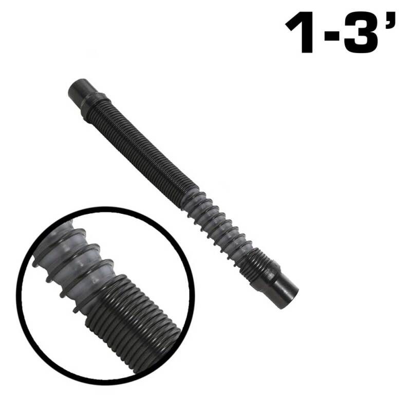 Rugged Radios MAC-X-HOSE-12 1 to 3 Ft MAC-X Expandable Ultra Flex Helmet Air Pumper System Hose by