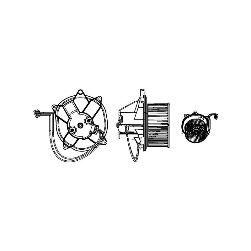 BEHR ABM 6 000P HVAC Blower Motor