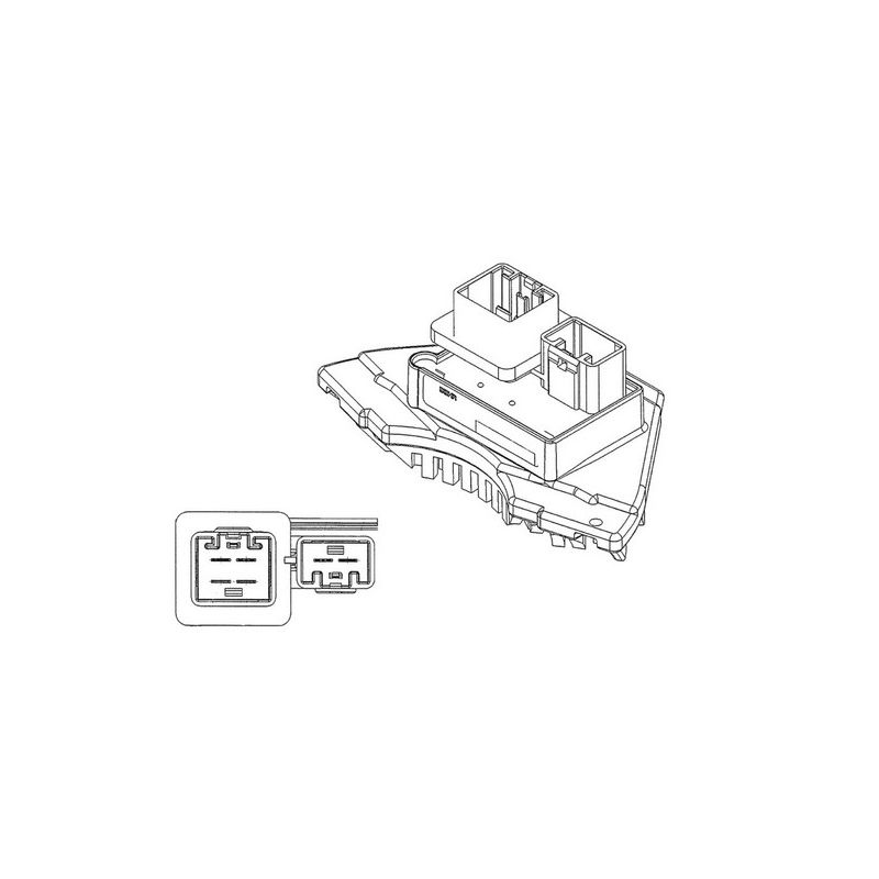 BEHR ABR 35 000P HVAC Blower Motor Regulator